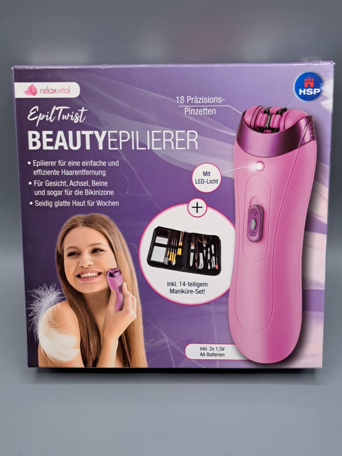 HSP Relaxvital Epil Twist Beauty Epilierer